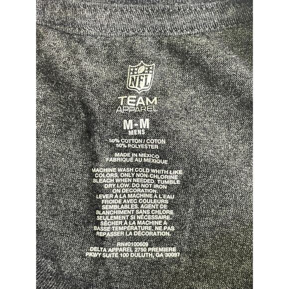 2014 NFL Team Apparel Detroit Lions Football Graphic T-Shirt Men's Size Medium - Picture 5 of 8